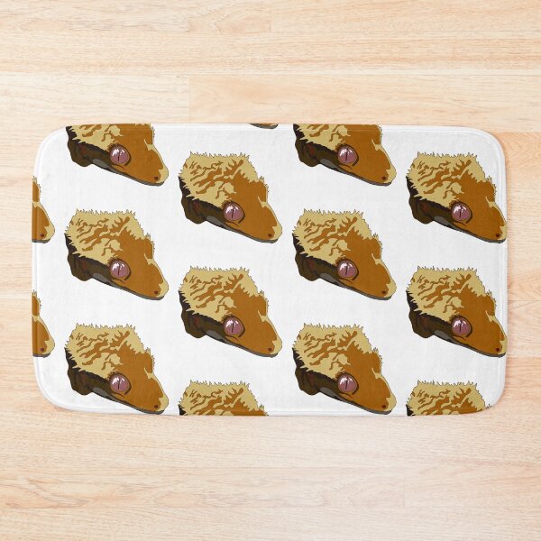 Item preview, crested gecko face designed and sold by LeahcarsArt.