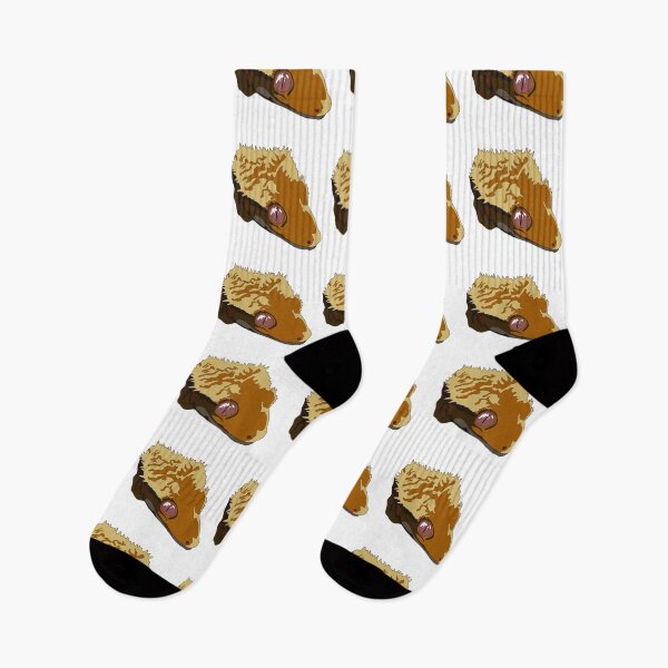 Item preview, crested gecko face designed and sold by LeahcarsArt.