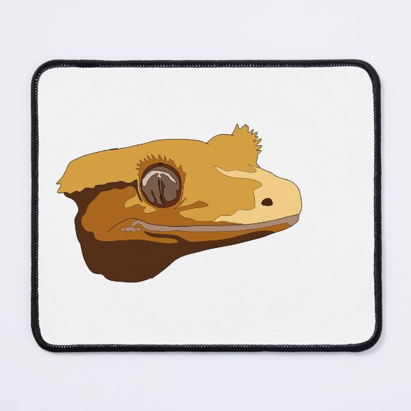 Item preview, Copy of crested gecko face designed and sold by LeahcarsArt.
