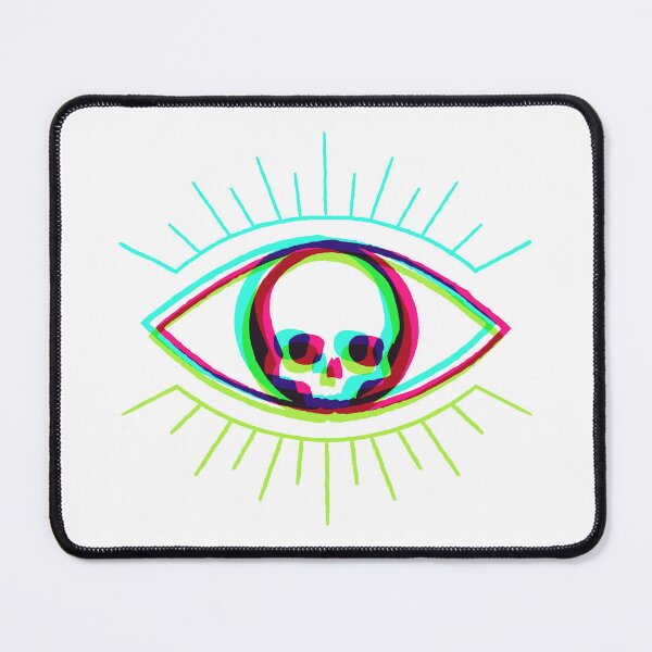 Item preview, Skull Eye - Synthwave designed and sold by animinimal.