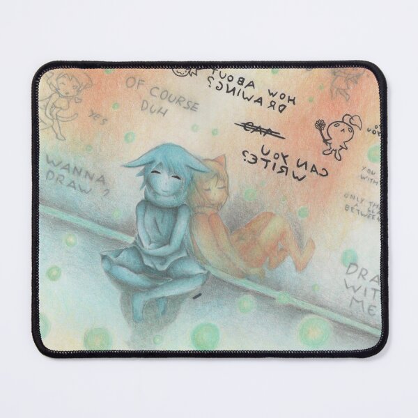 Item preview, Draw With Me: Separated by Glass Traditional Art designed and sold by CuervoRonronero.