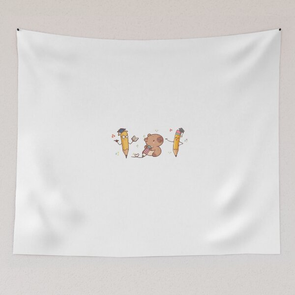 Item preview, Back To School Kawaii Capybara Freinds designed and sold by KAWAII STUDIO NB.