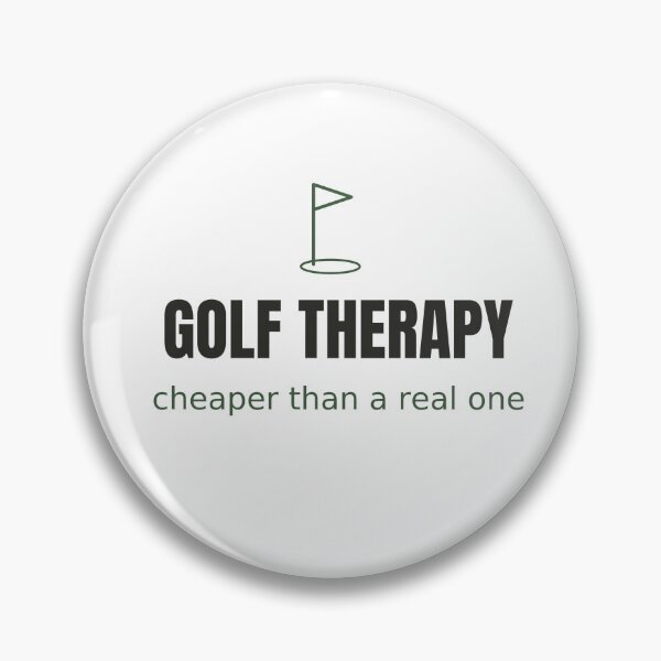 Artikelvorschau, Golf Therapy – Minimalistisches Golf-Lover-Tee entworfen und verkauft von RankShift.