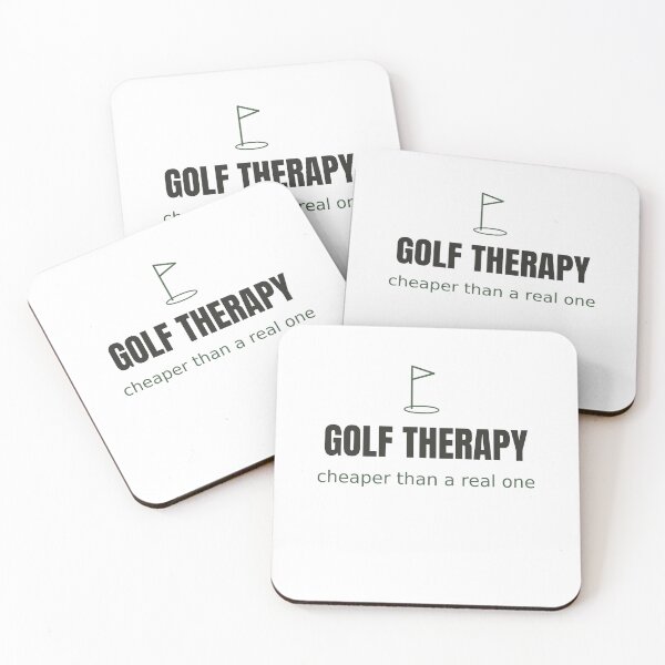 Artikelvorschau, Golf Therapy – Minimalistisches Golf-Lover-Tee entworfen und verkauft von RankShift.