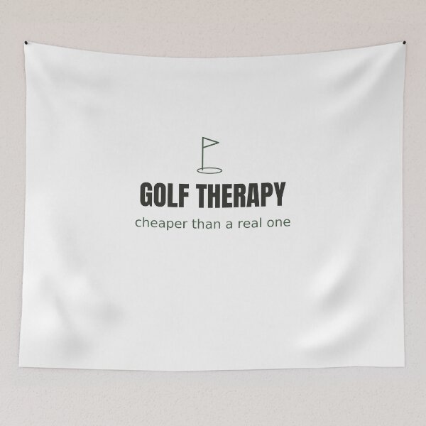 Item preview, Golf Therapy - Minimalist Golf Lover Tee designed and sold by RankShift.