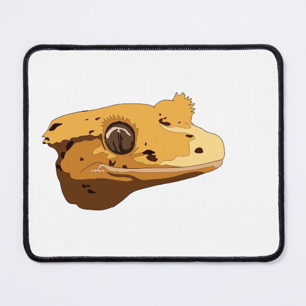 Item preview, Copy of Dalmatian crested gecko face designed and sold by LeahcarsArt.