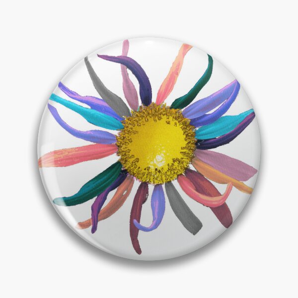Item preview, Lemon Sunflower with mostly light Multicolored petals designed and sold by Lemondala.