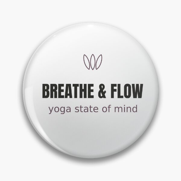 Item preview, Breathe and Flow - Minimalist Yoga Lover Tee designed and sold by RankShift.