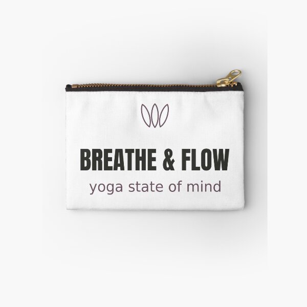 Item preview, Breathe and Flow - Minimalist Yoga Lover Tee designed and sold by RankShift.