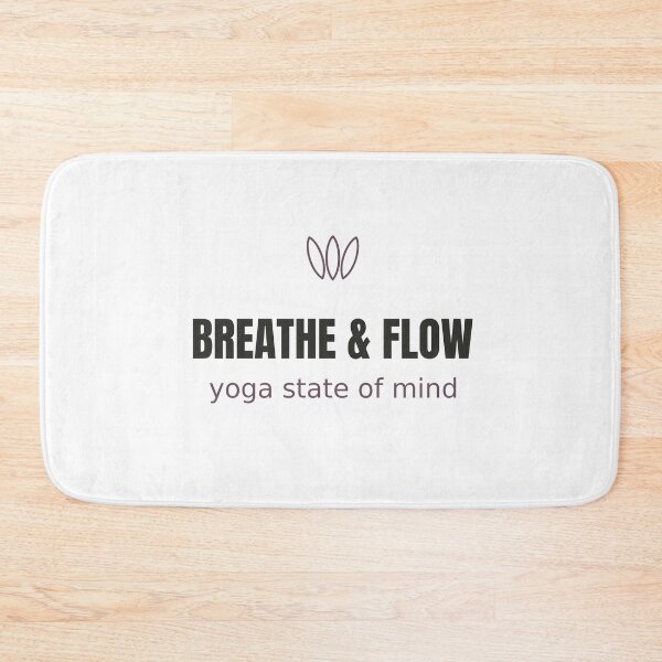 Item preview, Breathe and Flow - Minimalist Yoga Lover Tee designed and sold by RankShift.