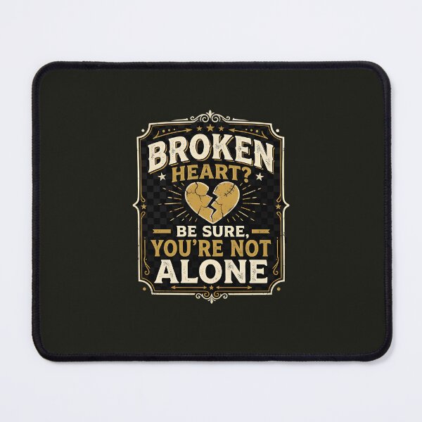 Item preview, Broken heart? Be sure, you're not alone designed and sold by ParadoxParadox.