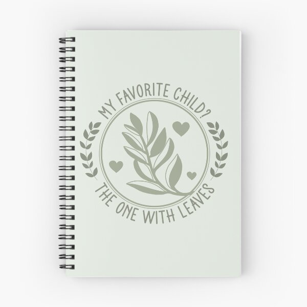 Item preview, My Favorite Child The One With Leaves - Funny Plant Mom Badge designed and sold by the-Z3nith.
