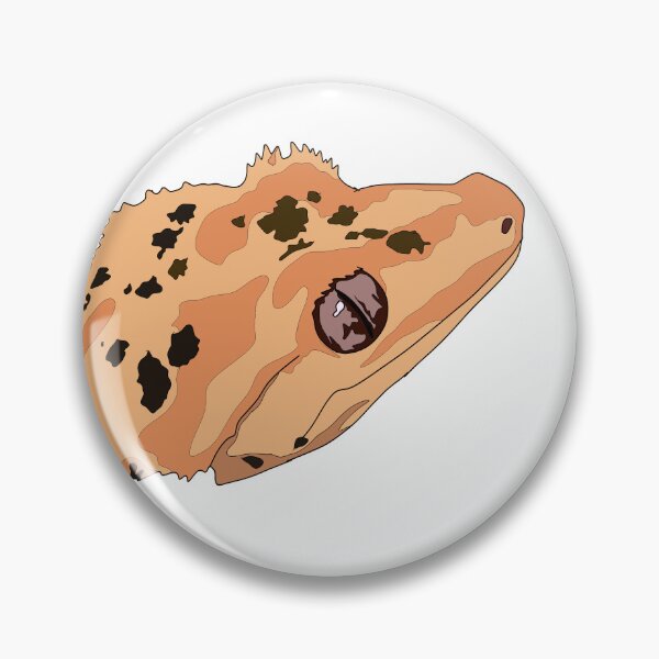 Item preview, Copy of Copy of Dalmatian crested gecko face designed and sold by LeahcarsArt.