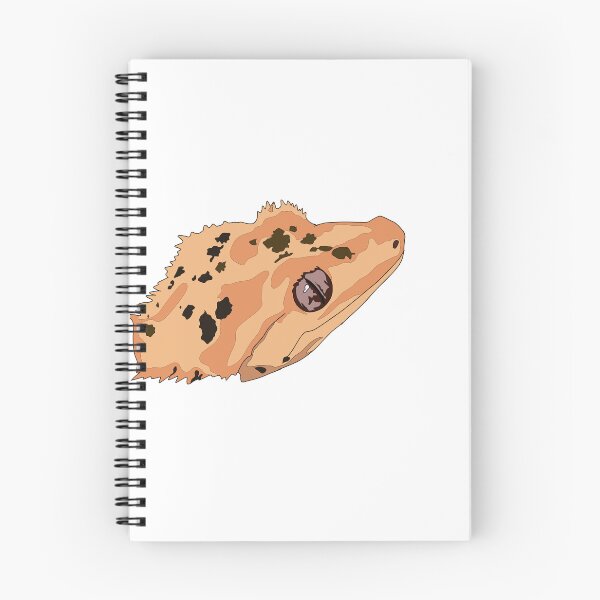 Item preview, Copy of Copy of Dalmatian crested gecko face designed and sold by LeahcarsArt.