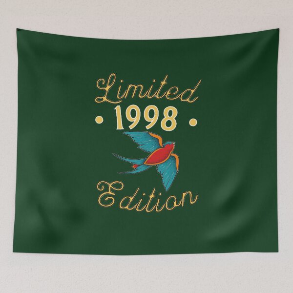 Item preview, Limited edition 1998 retro vintage swallow bird designed and sold by glowvim.