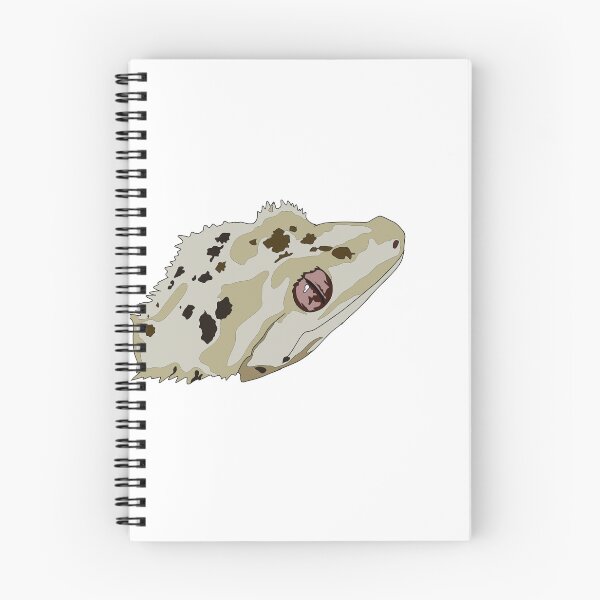 Item preview, Copy of Copy of Copy of Dalmatian crested gecko face designed and sold by LeahcarsArt.