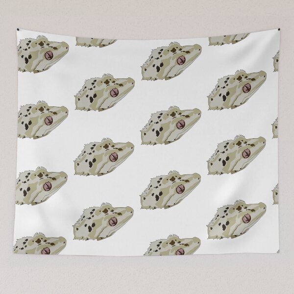 Item preview, Copy of Copy of Copy of Dalmatian crested gecko face designed and sold by LeahcarsArt.