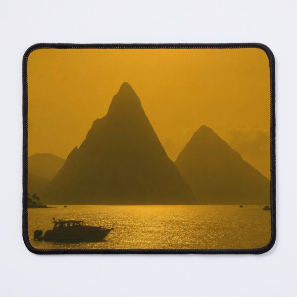 Item preview, Island Of Saint Lucia Hazy Morning designed and sold by scicilysimonee.