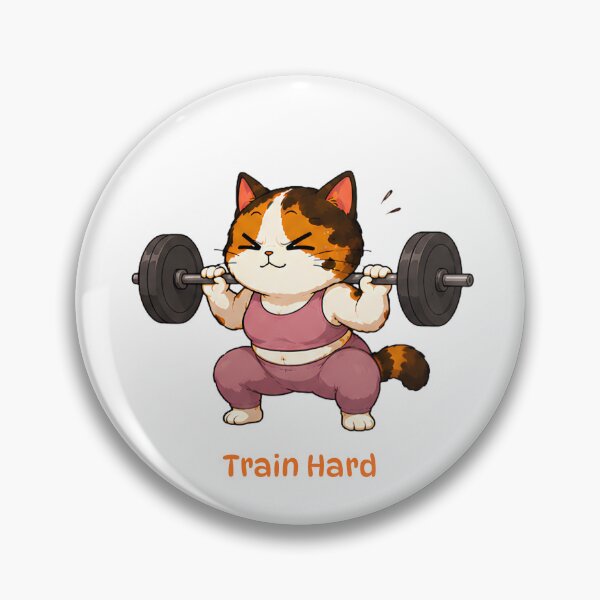 Item preview, Cozy Cute Calico Cat gym - Train hard designed and sold by Lunexa-Lab.