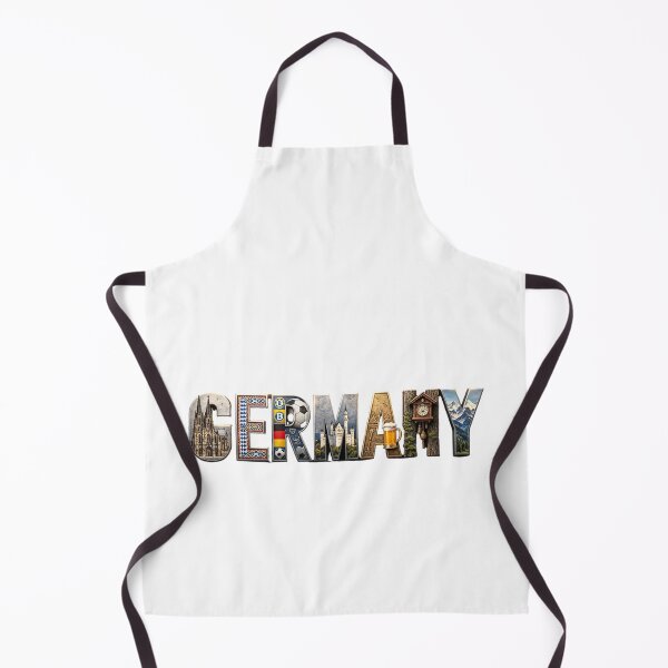 Item preview, Germany Landmark Typography Travel Design | German Heritage & Culture Art designed and sold by VladisWorld.