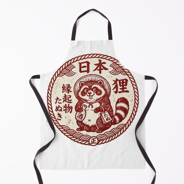 Item preview, Japanese stamp style raccoon designed and sold by Andersong.