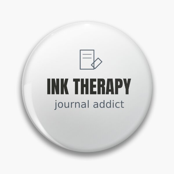 Item preview, Ink Therapy - Minimalist Journal Lover Tee designed and sold by RankShift.
