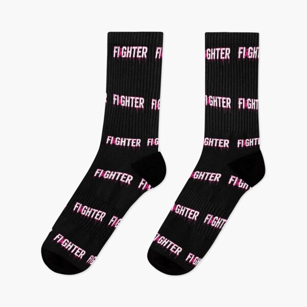 Item preview, Fighter Breast Cancer Awareness Survivor Support Warrior designed and sold by PopStars1993.