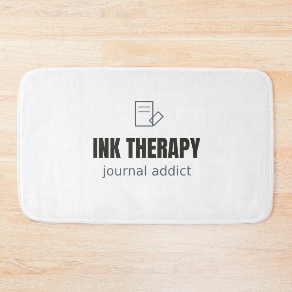 Item preview, Ink Therapy - Minimalist Journal Lover Tee designed and sold by RankShift.