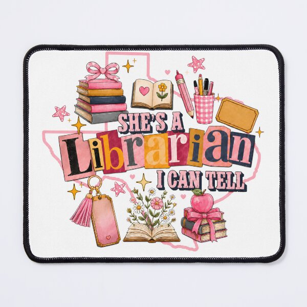 Item preview, She's A Librarian I Can Tell Western Book Lover Design  designed and sold by VGAfanatic.