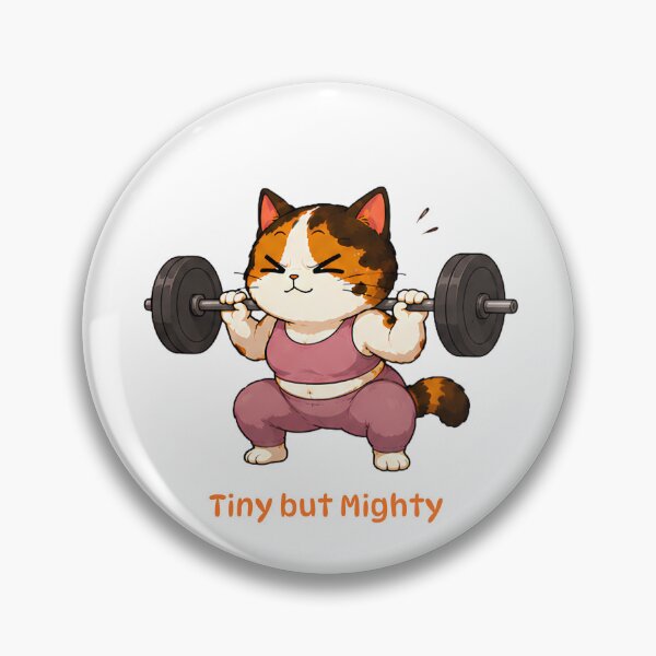 Item preview, Cozy Cute Calico Cat gym - tiny but mighty designed and sold by Lunexa-Lab.