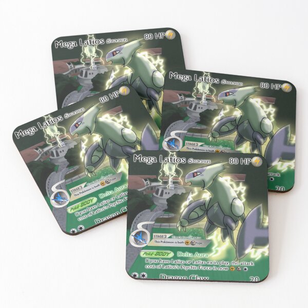 Item preview, Mega Lati Airplane Dragon Delta Species TCG Card Redraw designed and sold by AngelTheSiren.