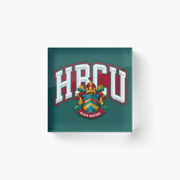 Artikelvorschau, HBCU-Grün-Zierleisten-Farben-Wappen-Design entworfen und verkauft von RichardRags.