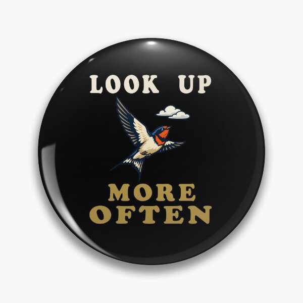 Item preview, Look Up More Often Inspirational Birdwatching Nature Shirt designed and sold by Mambila.