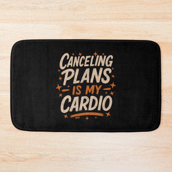 Item preview, Canceling Plans is My Cardio designed and sold by World Domination For Cats ®.