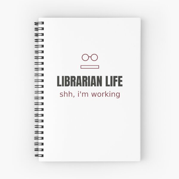 Item preview, Librarian Life Shh - Minimalist Librarian Tee designed and sold by RankShift.