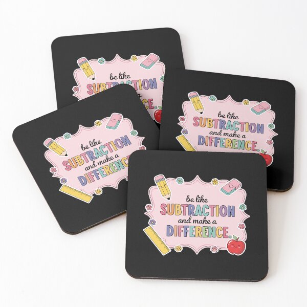 Item preview, Be Like Subtraction And Make A Difference Math Teacher Educator Student School designed and sold by PopStars1993.