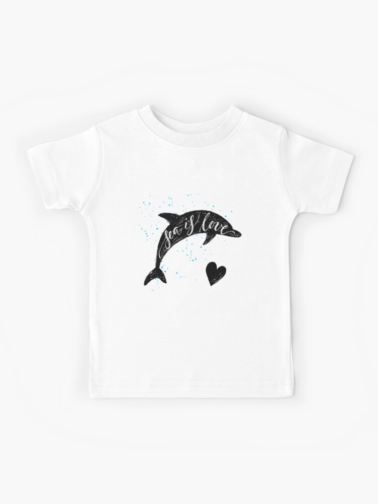 dolphins Kids T-Shirt for Sale by Chuft