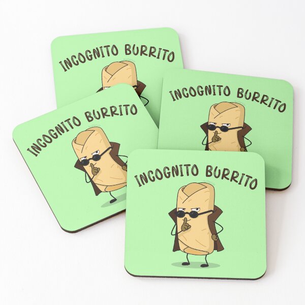 Item preview, Incognito Burrito designed and sold by Mustachio-Draws.