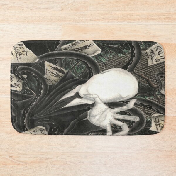 Item preview, Faceless Entity in the Dark Woods Drawing designed and sold by CuervoRonronero.