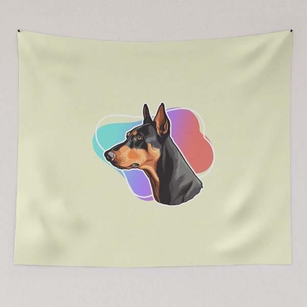 Item preview, Doberman Portrait  designed and sold by FanFest.