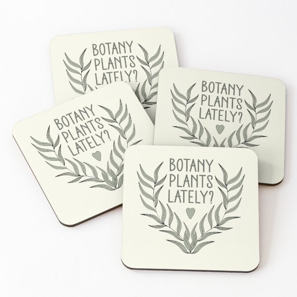Item preview, Botany Plants Lately - Funny Houseplant Pun & Botanical Laurel designed and sold by the-Z3nith.