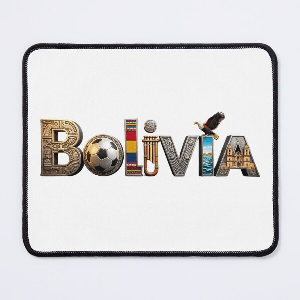 Item preview, Bolivia – Culture & Heritage Word Art designed and sold by VladisWorld.