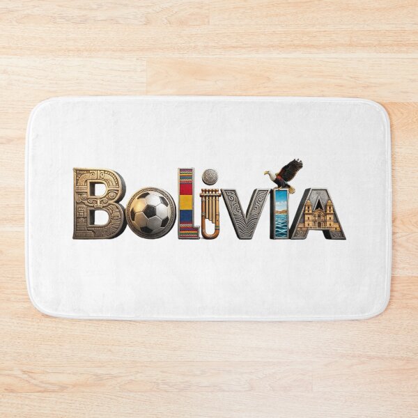 Item preview, Bolivia – Culture & Heritage Word Art designed and sold by VladisWorld.