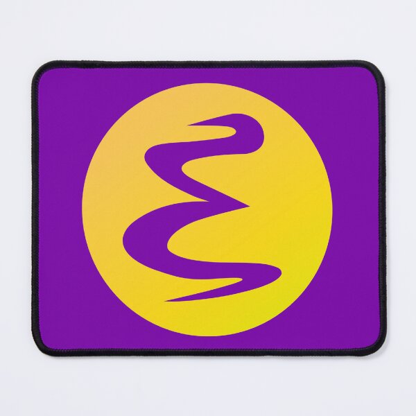 Item preview, Emacs logo, Intersex pride colors designed and sold by tomenzgg.