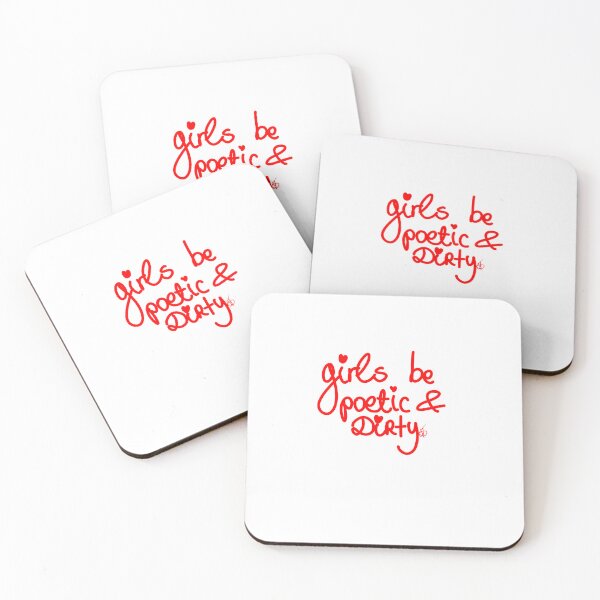 Item preview, girls be poetic & dirty designed and sold by Kasia1987t.