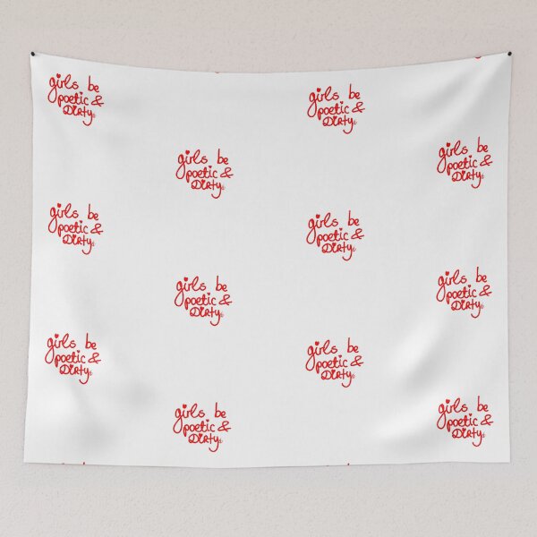 Item preview, girls be poetic & dirty designed and sold by Kasia1987t.