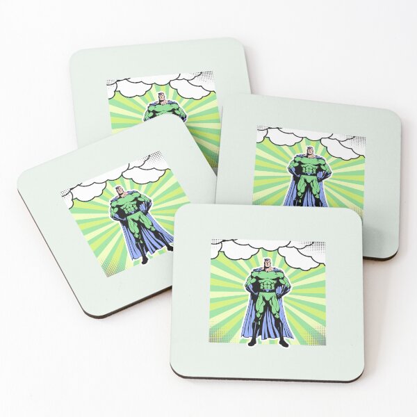 Item preview, Green Superhero on Alert designed and sold by FanFest.