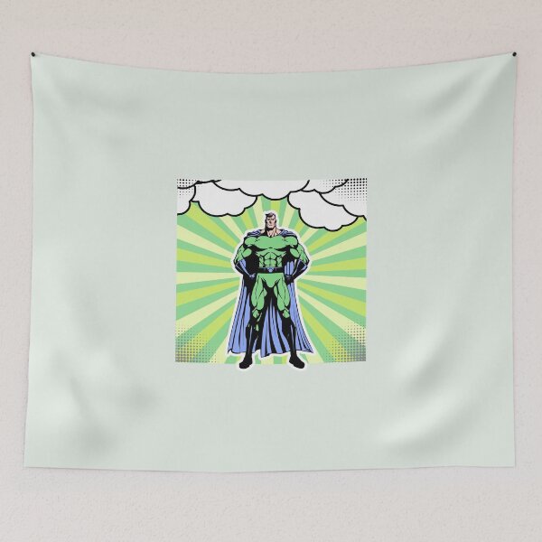Item preview, Green Superhero on Alert designed and sold by FanFest.