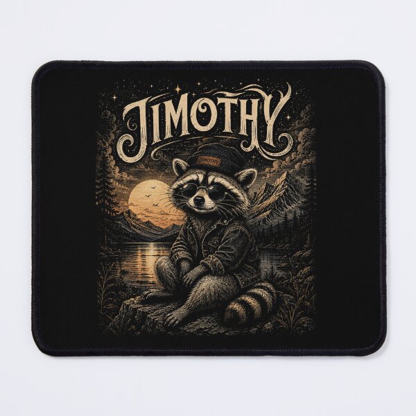 Item preview, Cool Jimothy Raccoon | Retro Street Style Funny Trash Panda designed and sold by SOUFIANE1991.