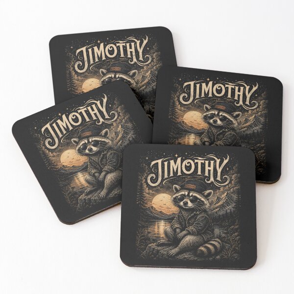Item preview, Cool Jimothy Raccoon | Retro Street Style Funny Trash Panda  designed and sold by SOUFIANE1991.